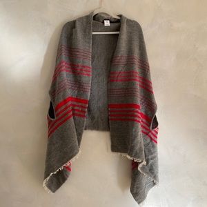 J crew scarlet and grey Shaw